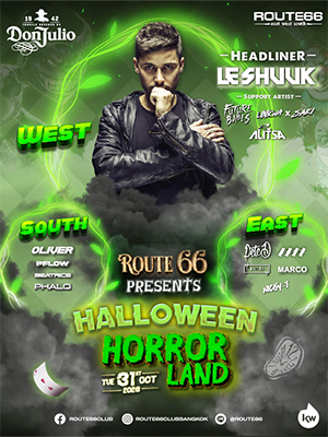 Route66 x Don julio 1942 Presents Halloween Horror Land